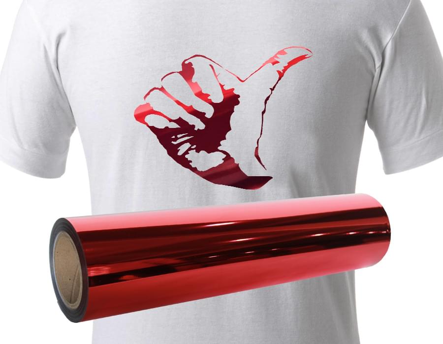 Metallic heat transfer vinyl